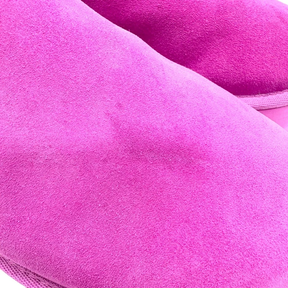 Fireside x Dearfoams Kingston Genuine Shearling Platform Bootie Mystic‎ Purple 9